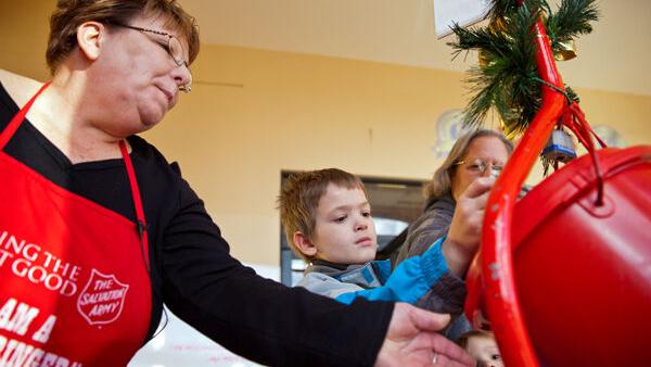 Omahans can donate at Salvation Army's red kettles with change, cash and ... Venmo